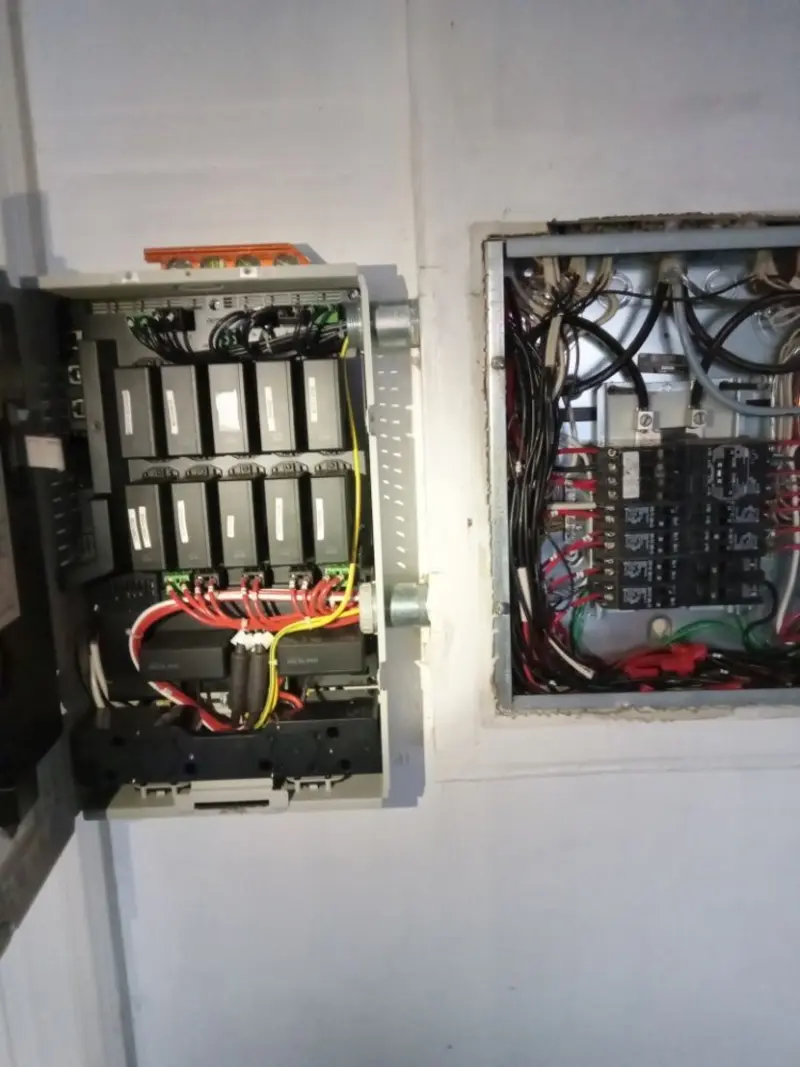 Electrical panel upgrade completed for Commercial Electrician Services in Crawfordsville